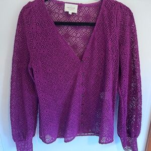 Sezane Long Sleeve Shirt